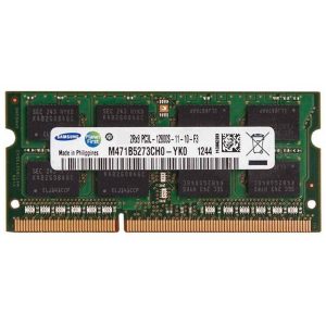 رم لپتاپ سامسونگ مدل DDR3 ظرفیت ۲ گیگابایت